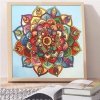 Haft Diamentowy Mandala Radości 30x30 cm
