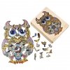 Puzzle Drewniane Urocza Sowa XL
