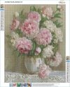 Haft Diamentowy Delikatny Róż 40x50