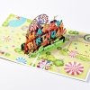 Kartka Pocztowa Okolicznościowa 3D Pop-up Urodziny Wesołe Miasteczko