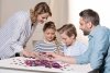Puzzle Drewniane KOLOROWY KOT M