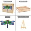 Puzzle Drewniane Królewska Ważka XL