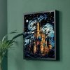 Świecąca w Ciemności Zdrapka Baśniowy Zamek 40x28 cm 