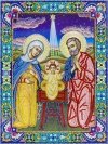 Haft Diamentowy Maleńki Jezus 30x40 cm