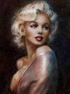 Haft Diamentowy Piękna Marylin Monroe 55x75 K