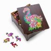 Puzzle Drewniane Baśniowy Flaming L