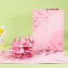 Kartka Pocztowa Okolicznościowa 3D Pop-up Kwiaty - Kwiat Brzoskwini