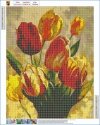 Haft Diamentowy Słoneczne Tulipany 40x50