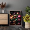 Malowanie Po Numerach Zestaw Bukiet Świeżych Tulipanów  40x50
