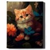 Malowanie Po Numerach Zestaw Kotek w Lesie 40x50