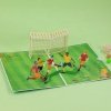 Kartka Pocztowa Okolicznościowa 3D Pop-up Sport - Piłkarze
