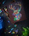 Puzzle Drewniane Baśniowy Jeleń L