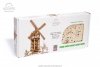 Puzzle 3D Drewniane Wieża-Młyn Wiatrakowy uGEARS