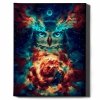 Malowanie Po Numerach Zestaw Magiczna Sowa 40x50