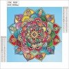 Haft Diamentowy Mandala Radości 30x30 cm