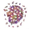 Puzzle Drewniane Królewski Lew A5
