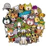 Puzzle Drewniane Psi Świat XL