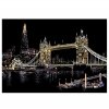 Magiczna Zdrapka Tower Bridge Londyn 40x28 cm