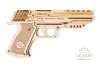 Puzzle 3D Drewniane Pistolet Wolf-01 uGEARS