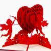 Kartka Pocztowa Okolicznościowa 3D Pop-up Walentynki Miłość