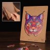 Puzzle Drewniane Magiczny Ryś A3