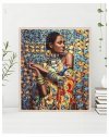 Malowanie Po Numerach Zestaw Księżniczka Zimbabwe 40x50