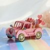 Kartka Pocztowa Okolicznościowa 3D Pop-up Ślub - Weselne Auto