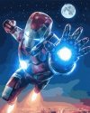Malowanie Po Numerach Zestaw Iron Man 40x50