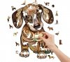 Puzzle Drewniane Słodki Jamnik S