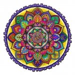 Puzzle Drewniane Mandala Zen L