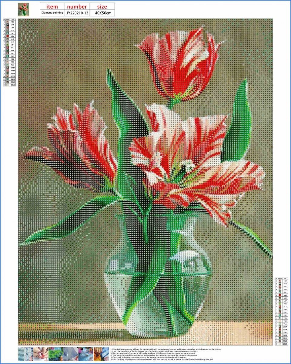 Haft Diamentowy Powiew Wiosny 40x50