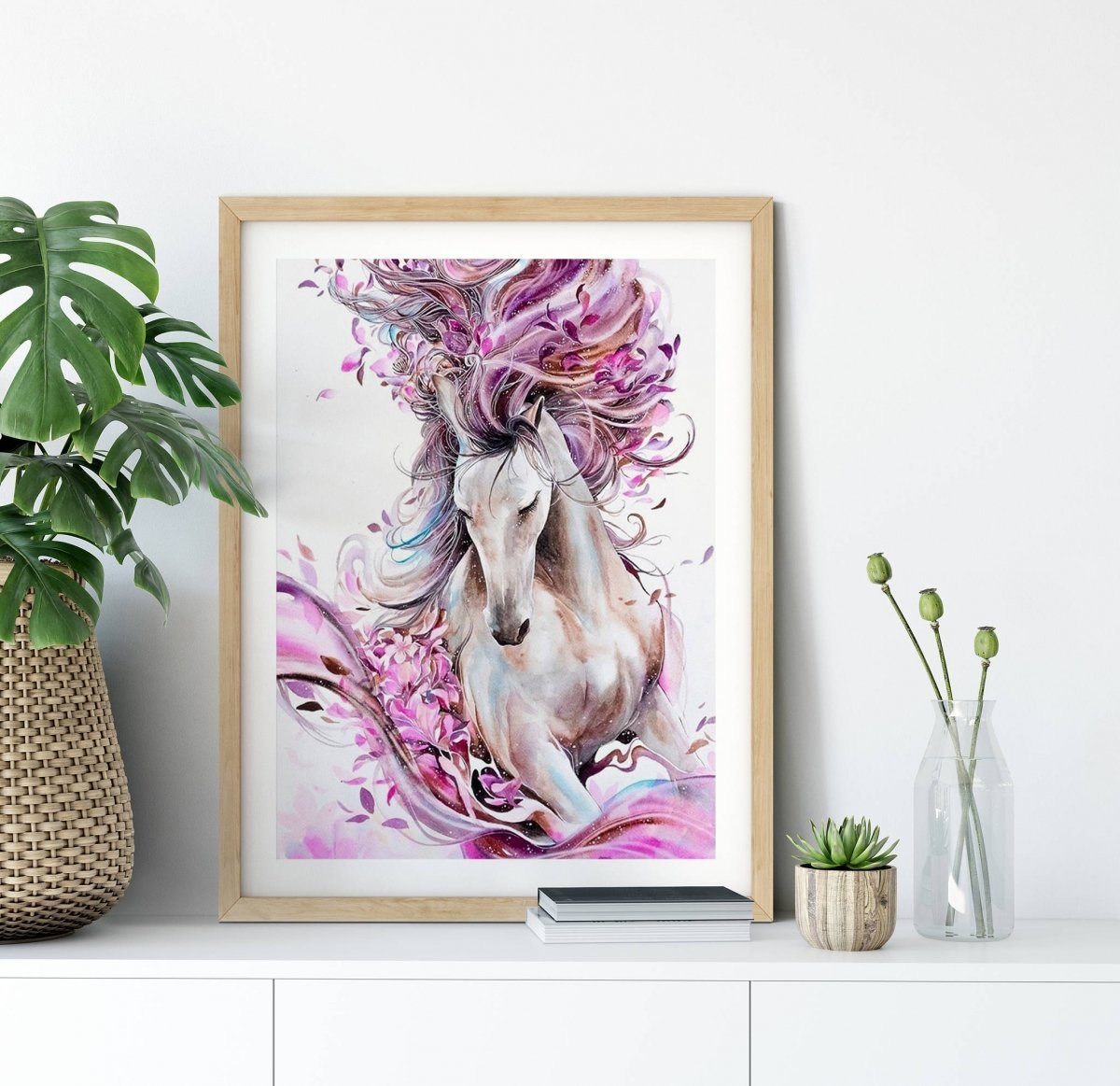 Haft Diamentowy Koń Marzeń 45x55 cm