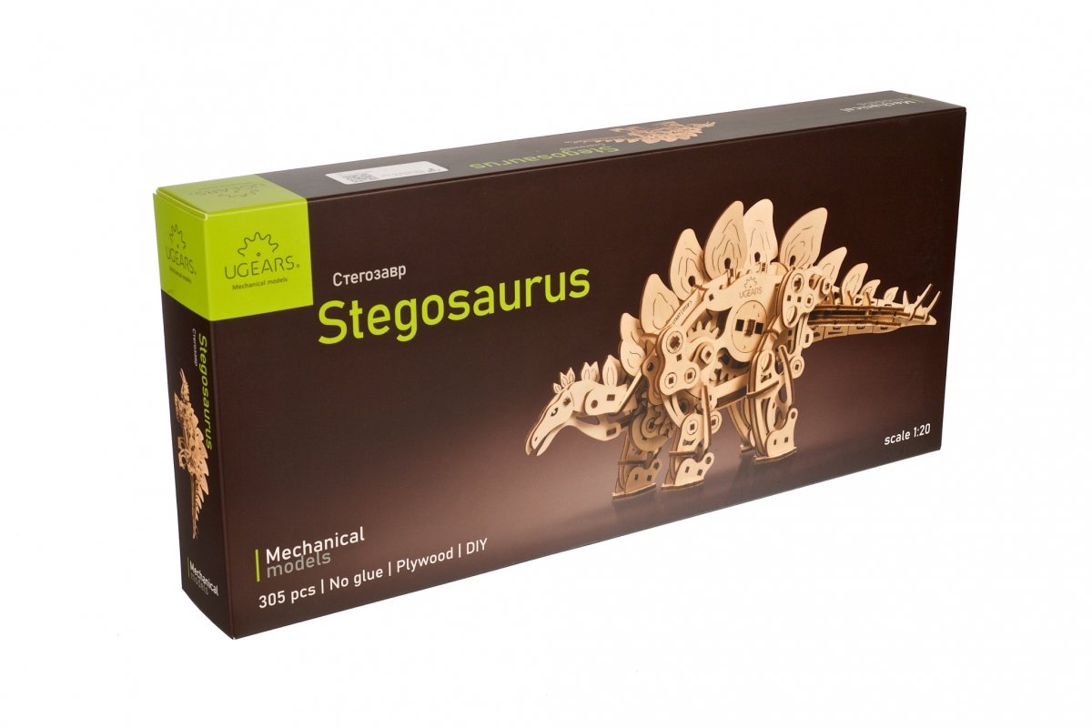 Puzzle 3D Drewniane Stegozaur uGEARS