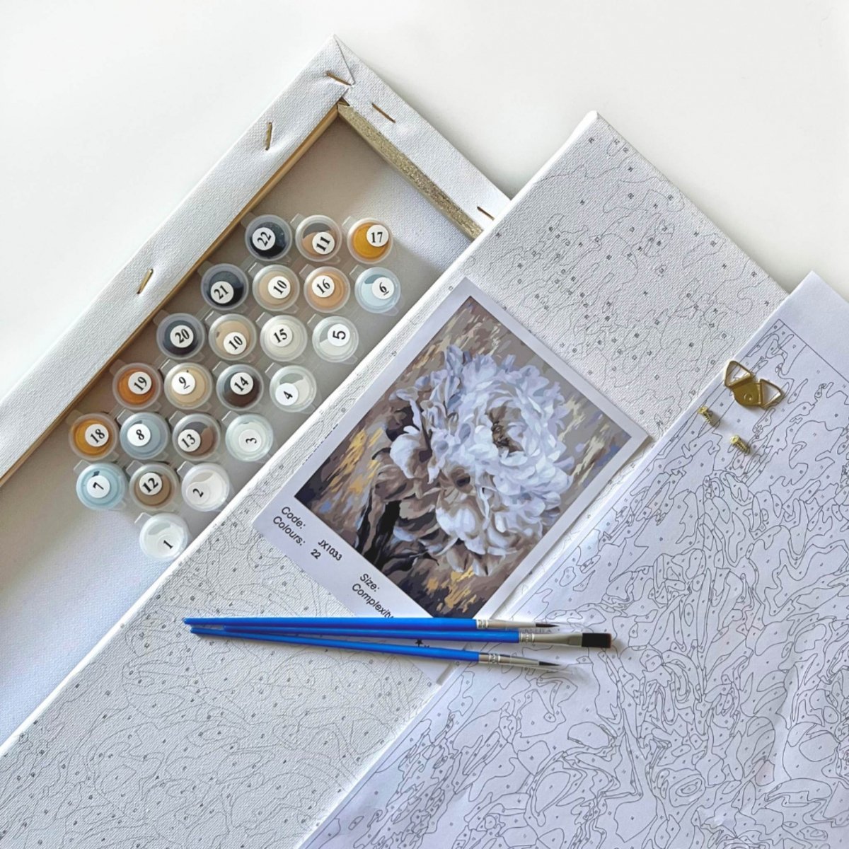 Malowanie Po Numerach Zestaw Jesień w Paryżu 40x50