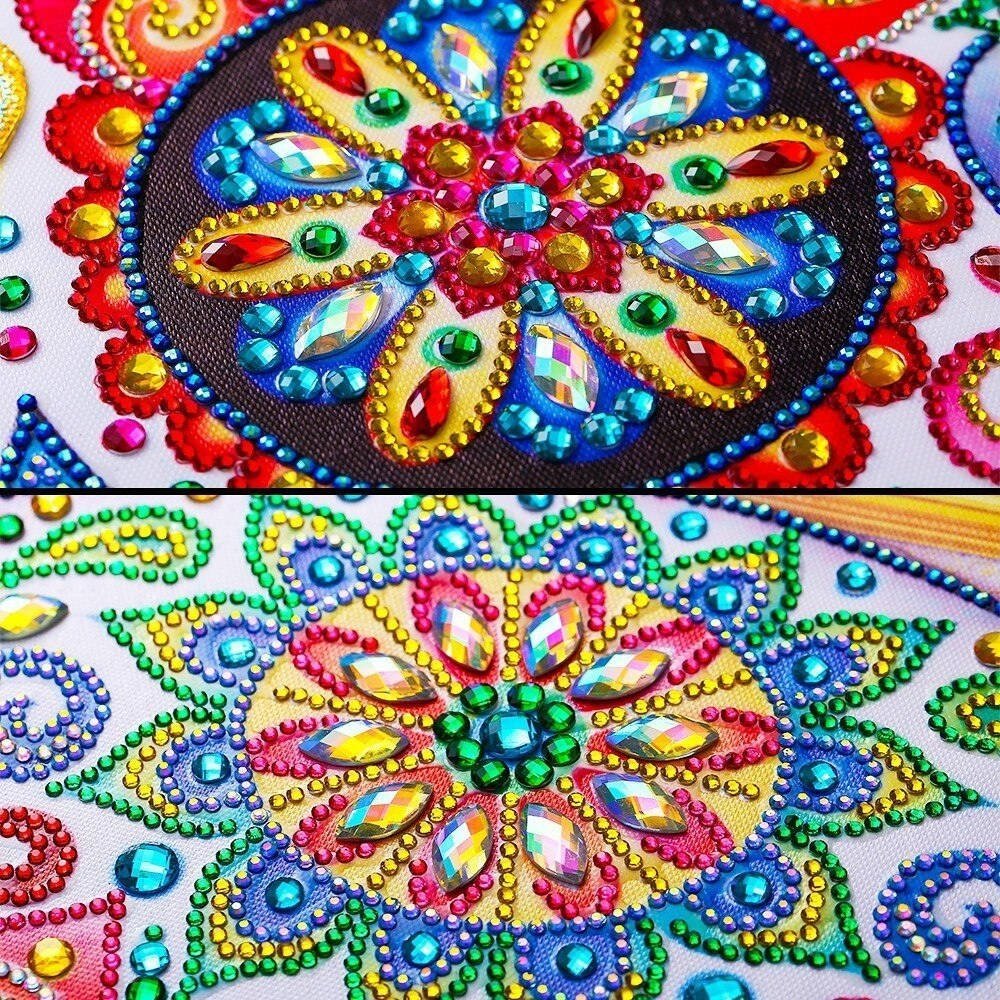 Haft Diamentowy Wesoła Czaszka 47x57 cm
