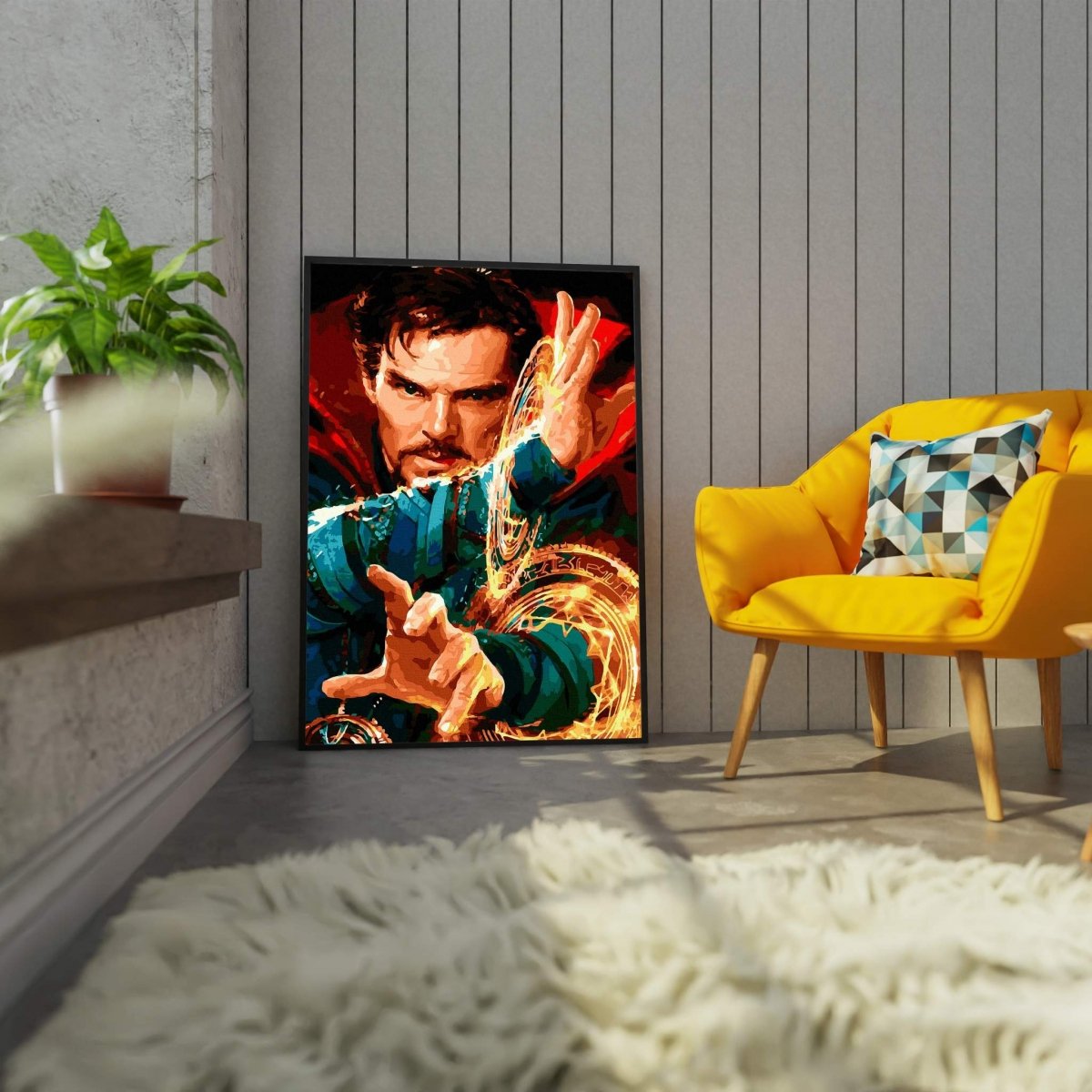 Malowanie Po Numerach Zestaw Doktor Strange 40x50