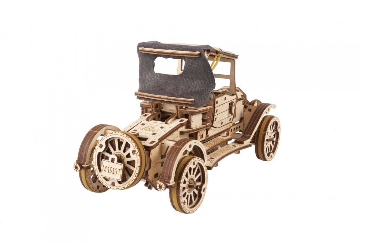 Puzzle 3D Drewniane Samochód Retro UGR-T uGEARS