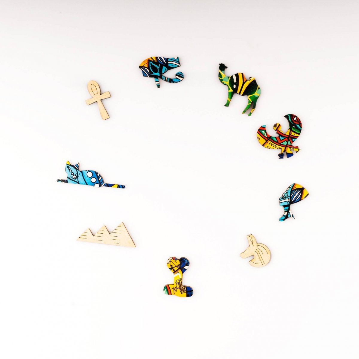 Puzzle Drewniane WSPANIAŁY SKARABEUSZ S