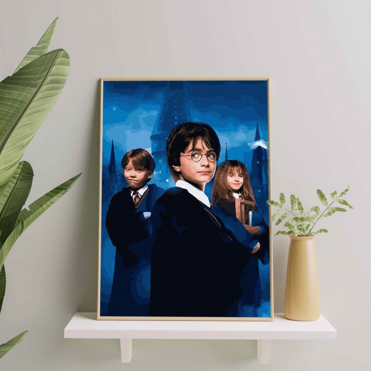 Malowanie Po Numerach Zestaw Przyjaciele Harrego Pottera 40x50