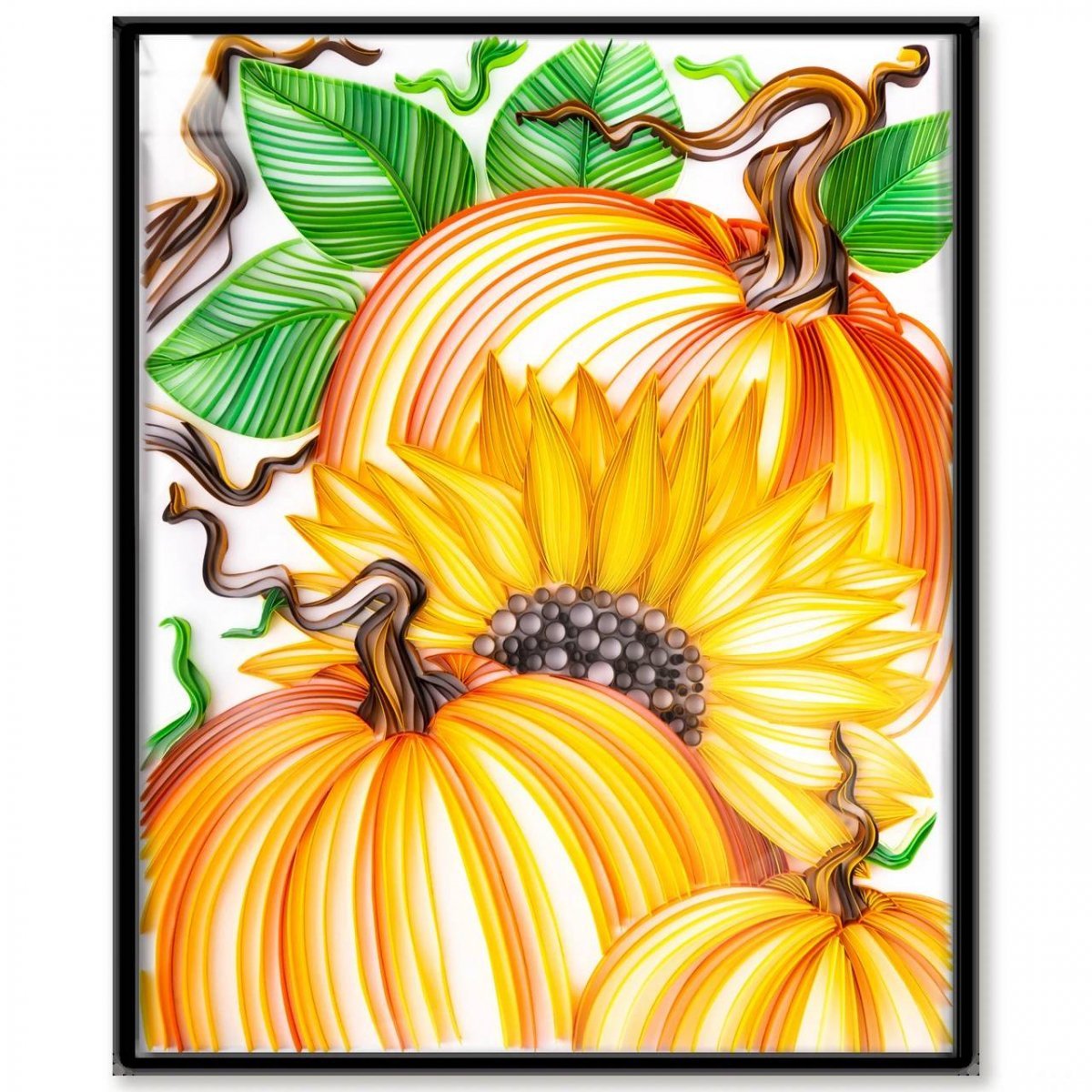 Zestaw do Quillingu Paski Potężne Dynie 40x50 cm