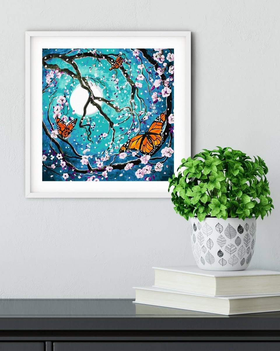 Haft Diamentowy Przebudzenie Wiosny 30x30 cm