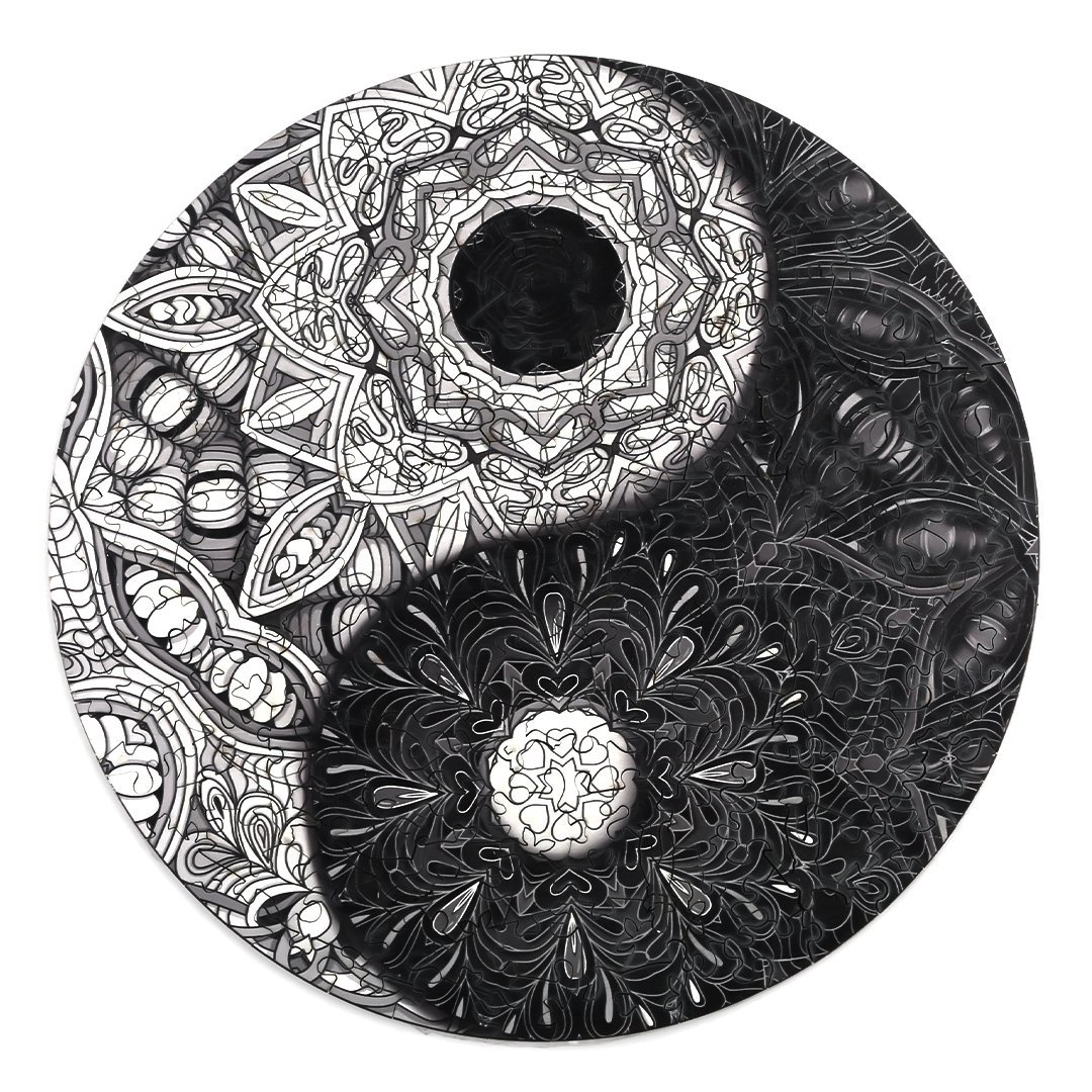 Puzzle Drewniane YIN YANG XL