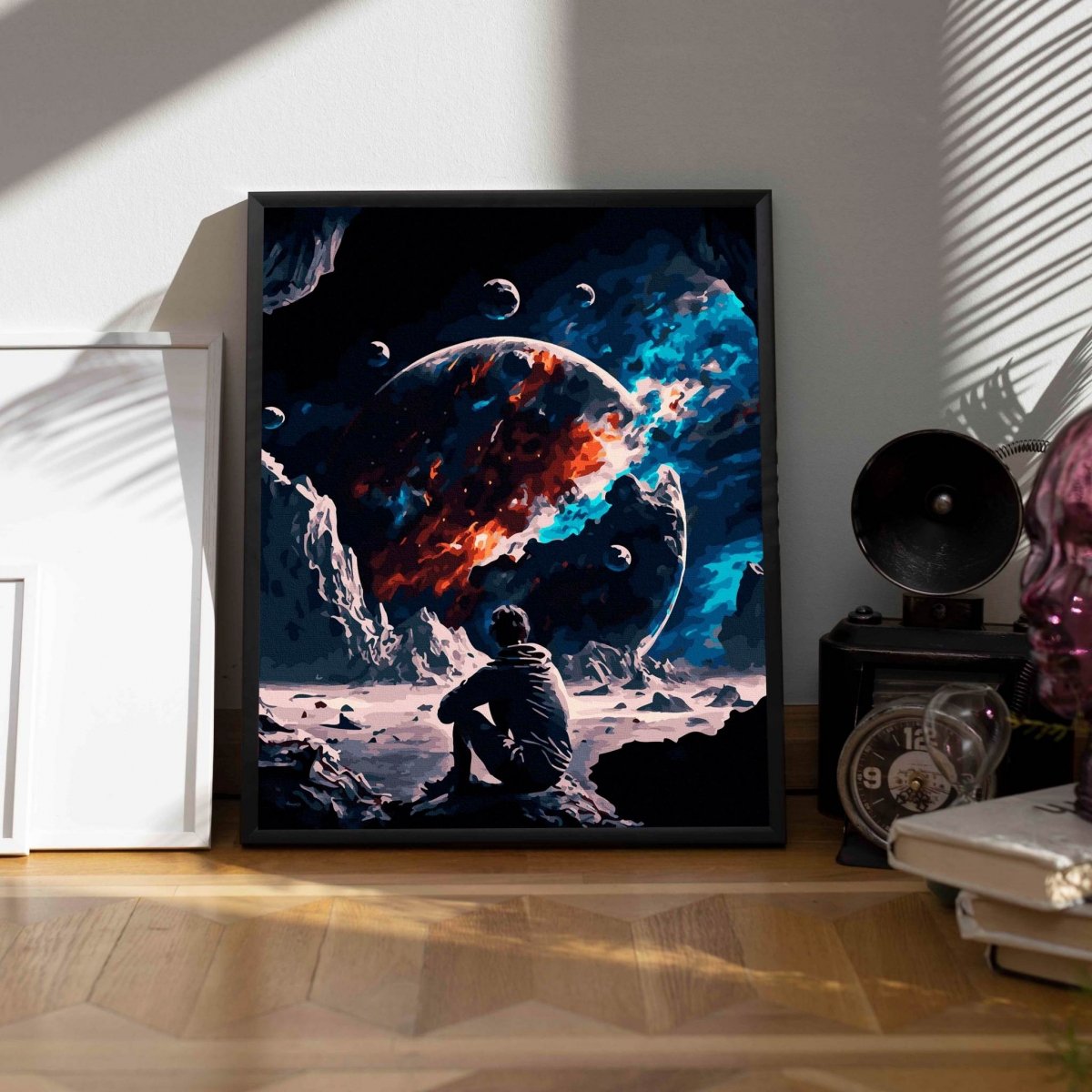 Malowanie Po Numerach Zestaw Astronauta na Księżycu 40x50