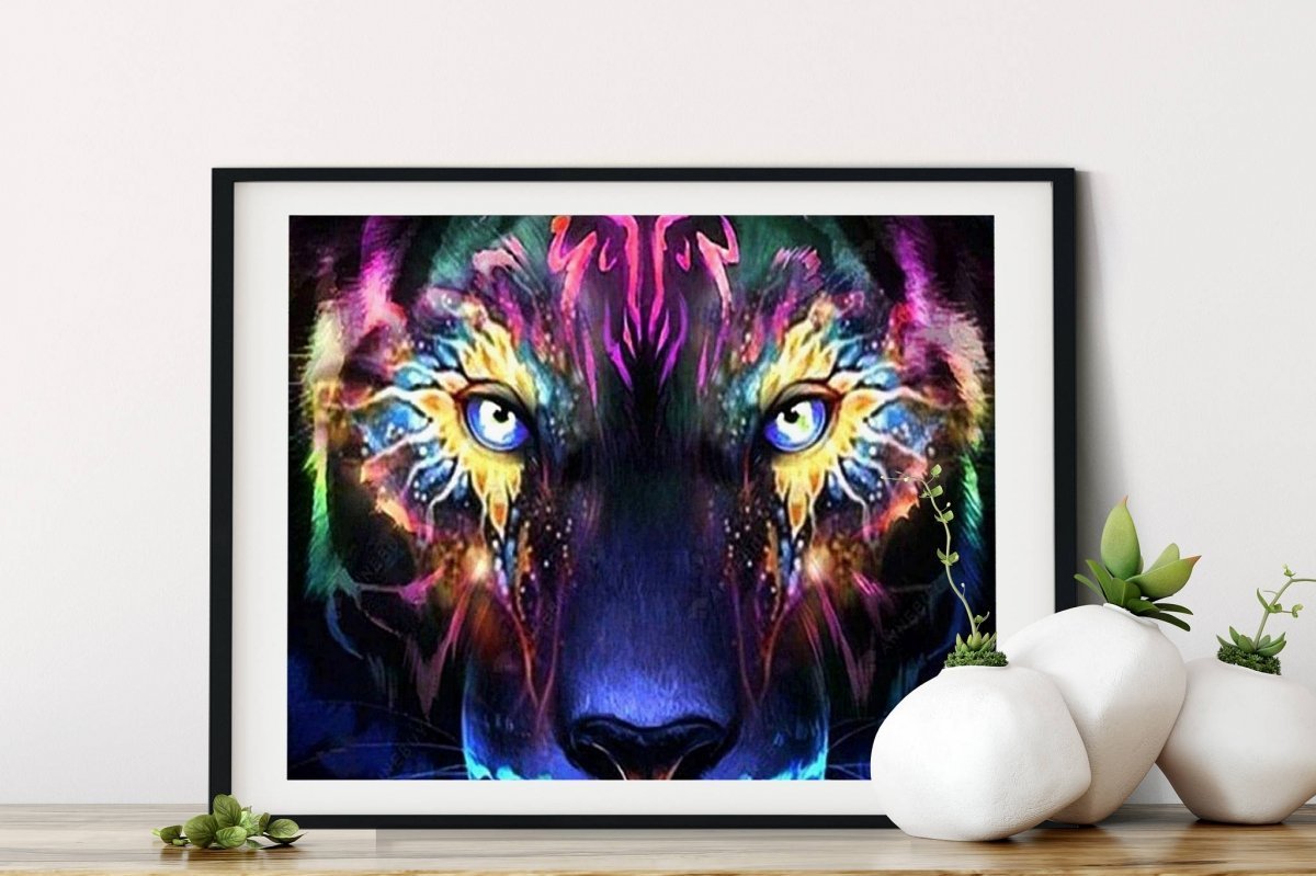 Haft Diamentowy Magiczne Spojrzenie 30x40 cm