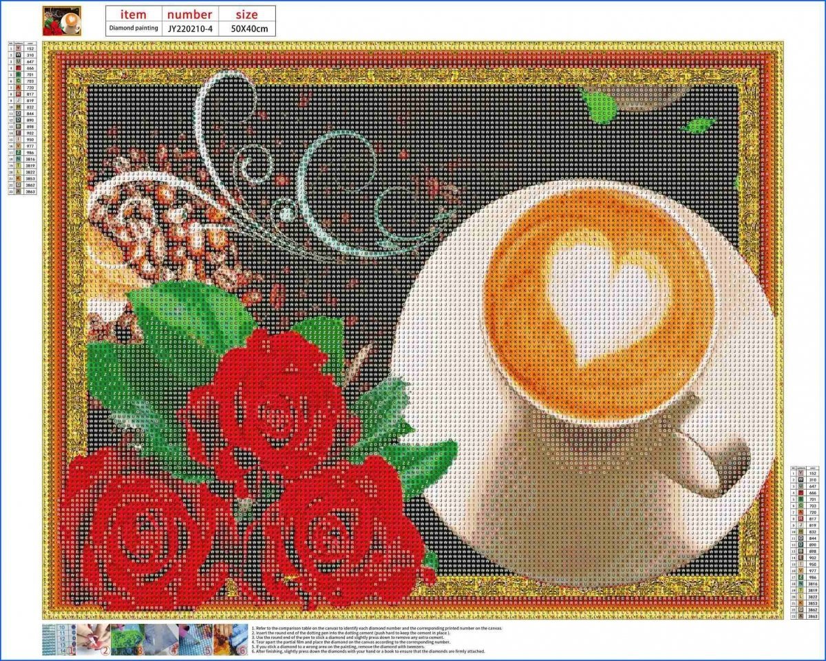 Haft Diamentowy Na Dobry Dzień 40x50