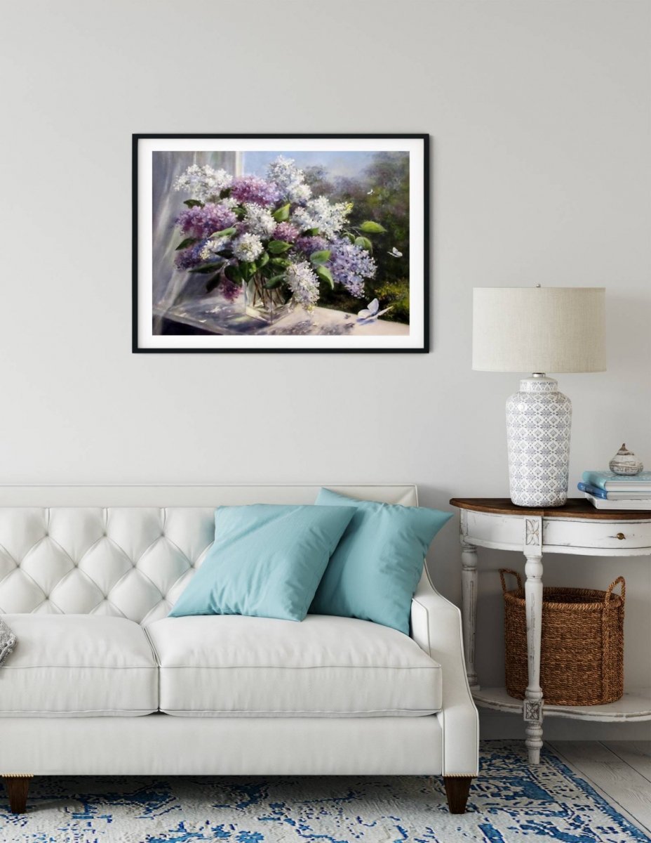 Haft Diamentowy Wiosenny Dzień 40x50
