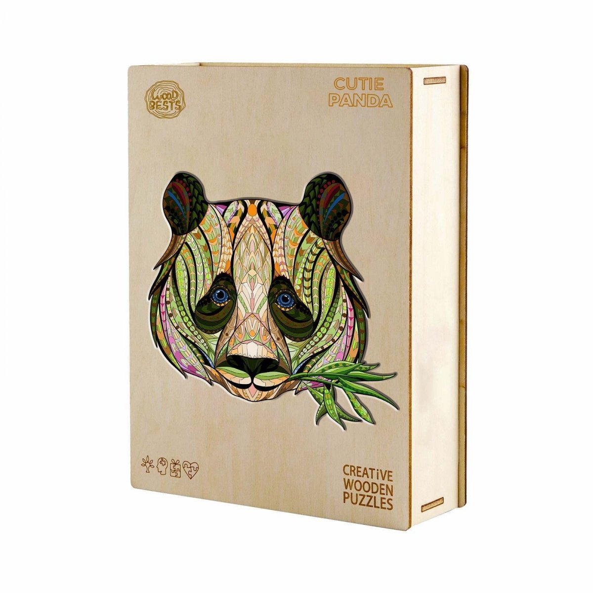 Puzzle Drewniane SŁODKA PANDA XL