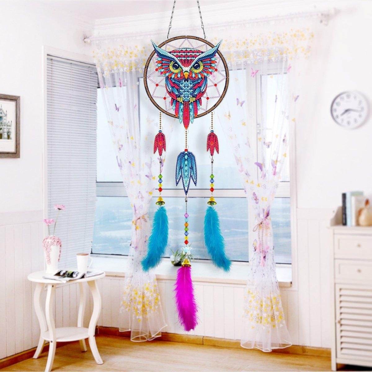 Haft Diamentowy Łapacz Snów - Sowa