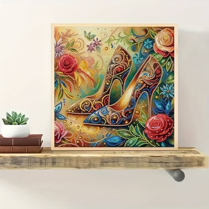 Haft Diamentowy Szpilki z Krainy Czarów 30x30 cm