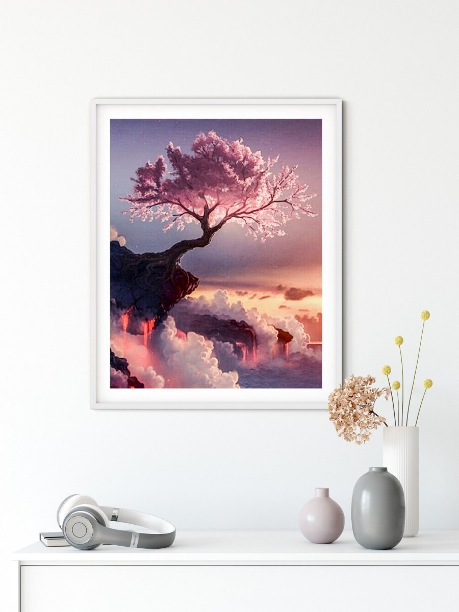 Haft Diamentowy Drzewo Życia 40x50